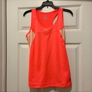 Nike Dry-Fit Neon Pink Running / Sports Tank